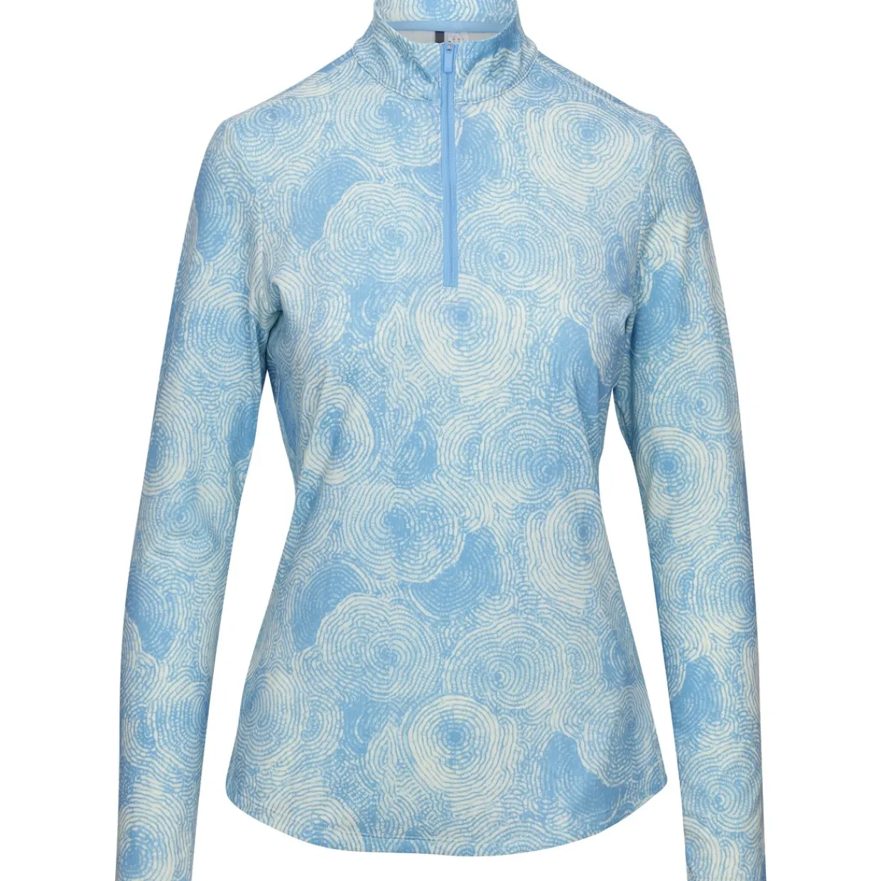 Adidas Ladies Golf Apparel^Utiate365 Printed Quarter-Zip ock Outerwear Puover Gof Appare