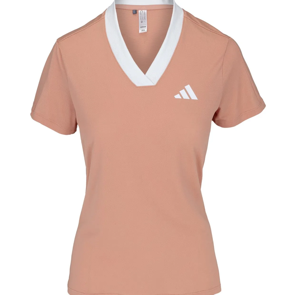 Adidas Ladies Golf Apparel^ade with Nature Top hirt Poo hort eeve Gof Appare