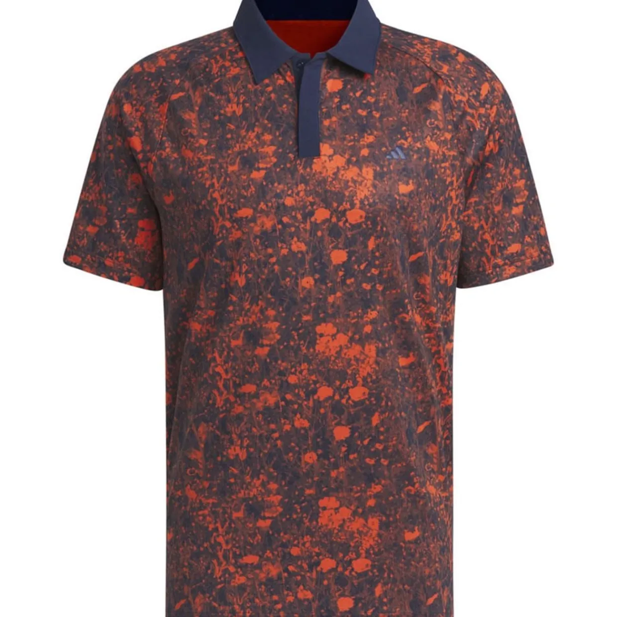 Adidas Golf Shirts^eh Utiate365 Tour Print hirt Poo hort eeve Gof Appare