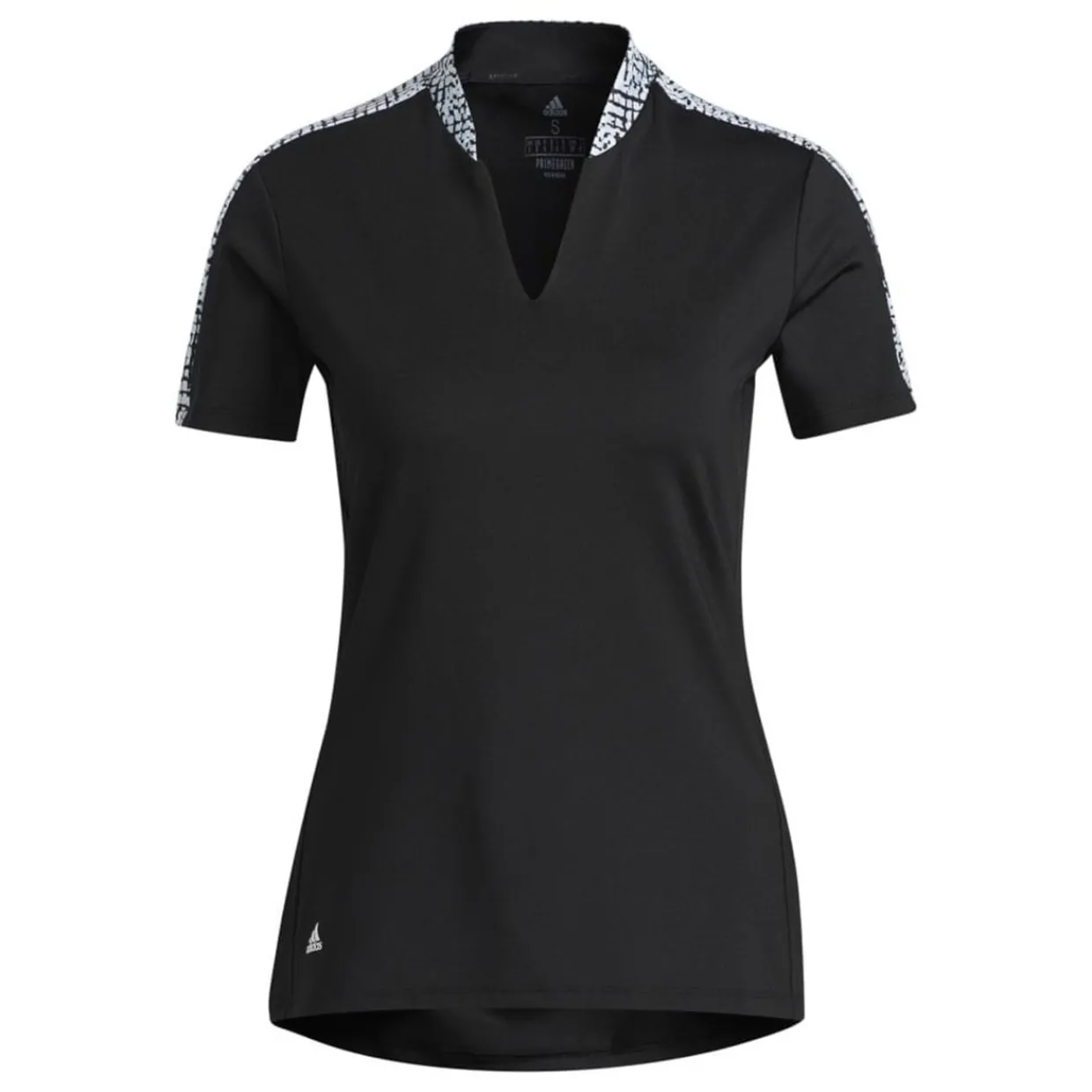 Adidas Ladies Golf Apparel^Utiate 365 Printed hirt Poo hort eeve Gof Appare