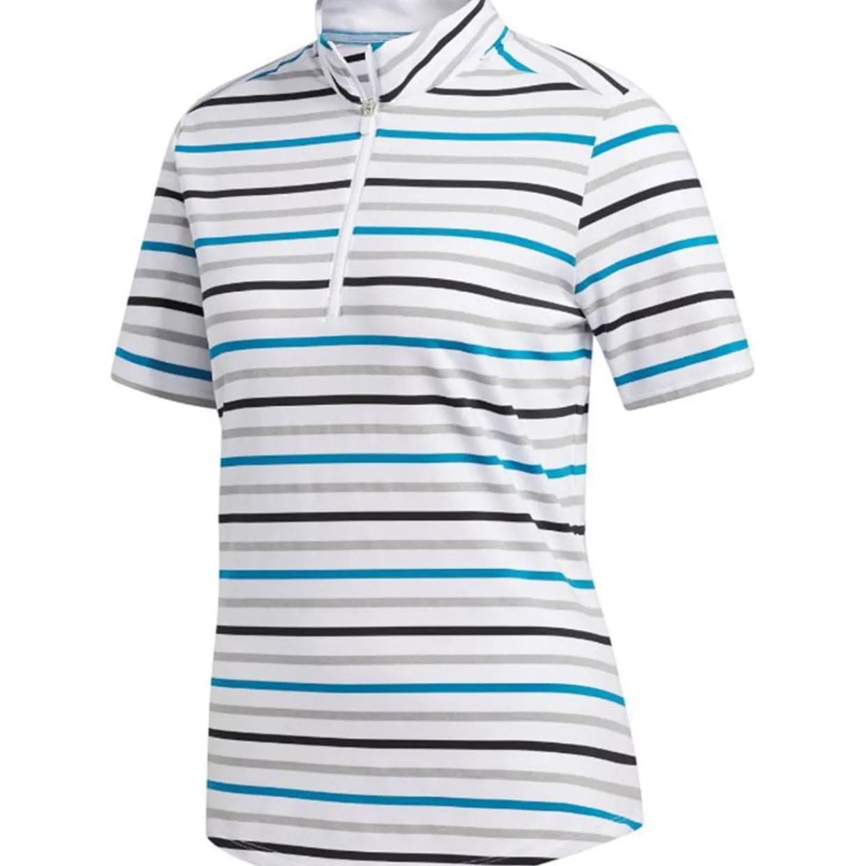Adidas Ladies Golf Apparel^Utiate tripe hirt Poo hort eeve Gof Appare