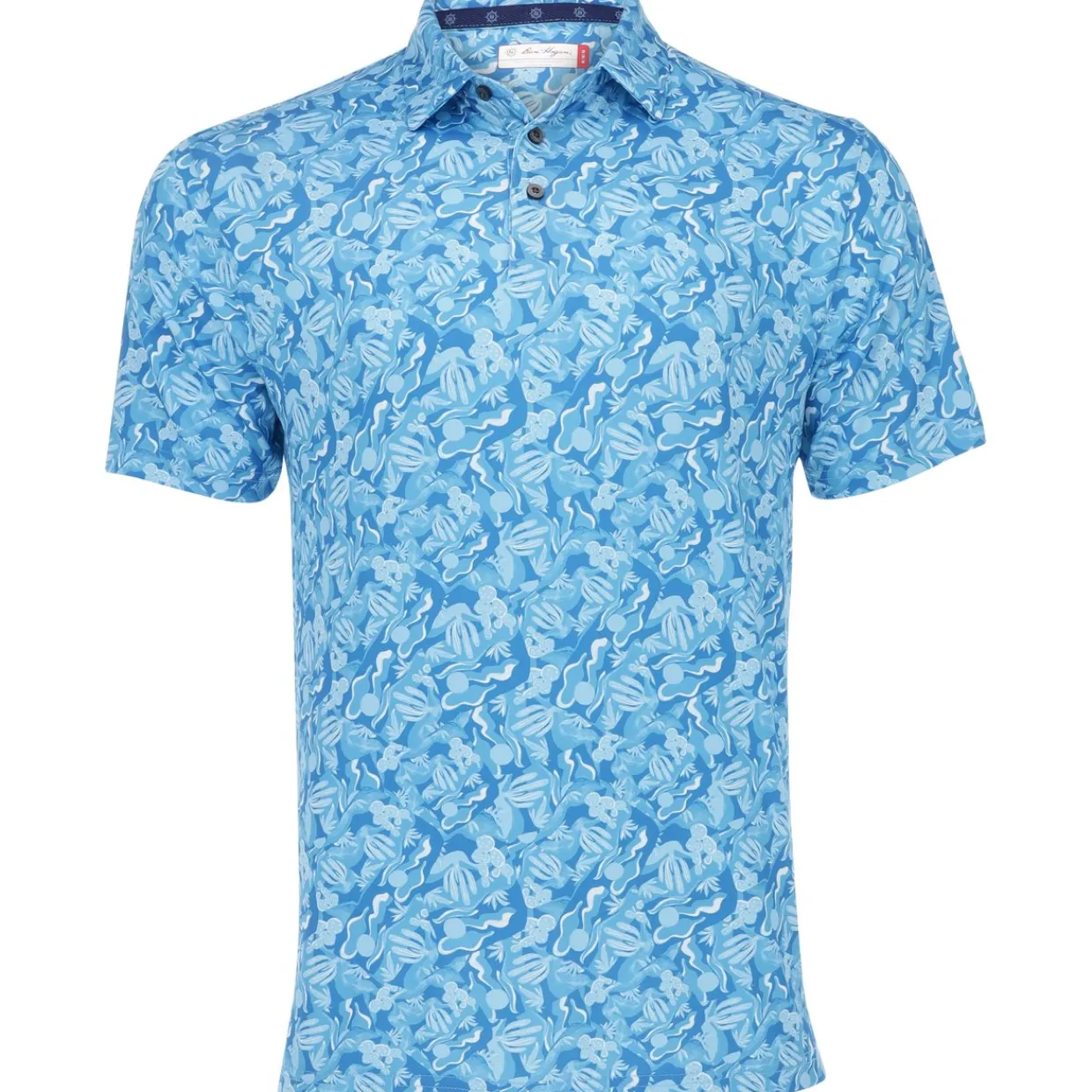 Ben Hogan Golf Shirts^A Over Deert Print hirt Poo hort eeve Gof Appare