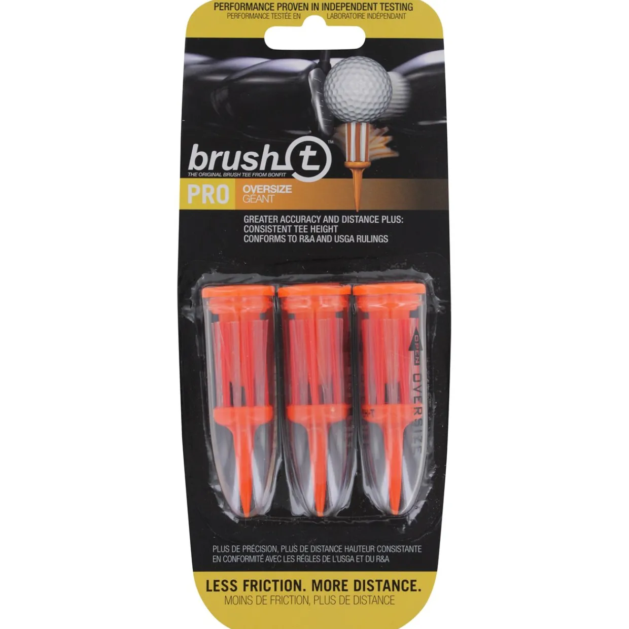 Brush t Tees^OVERSIZE Golf Tees
