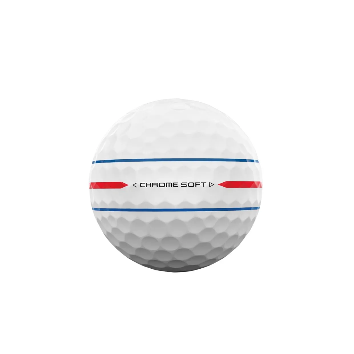 Callaway Alignment Stamped Golf Balls^Chrome Soft 360 Triple Track Low Compression Golf Balls