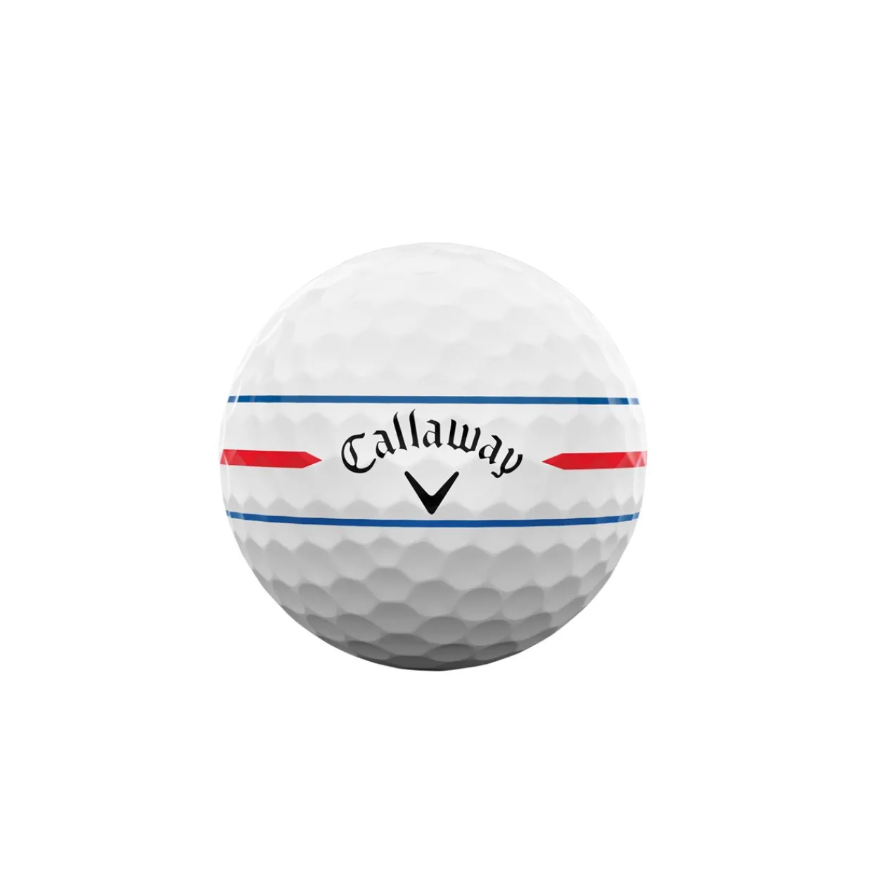 Callaway Alignment Stamped Golf Balls^Chrome Soft 360 Triple Track Low Compression Golf Balls