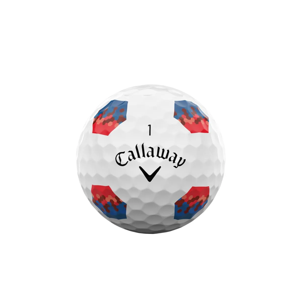 Callaway Alignment Stamped Golf Balls^Chrome Soft 24 TruTrack Low Compression Golf Balls