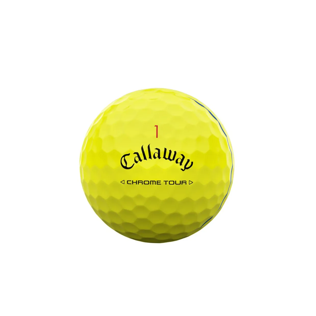 Callaway Alignment Stamped Golf Balls^Chrome Tour Triple Track Tour Golf Balls