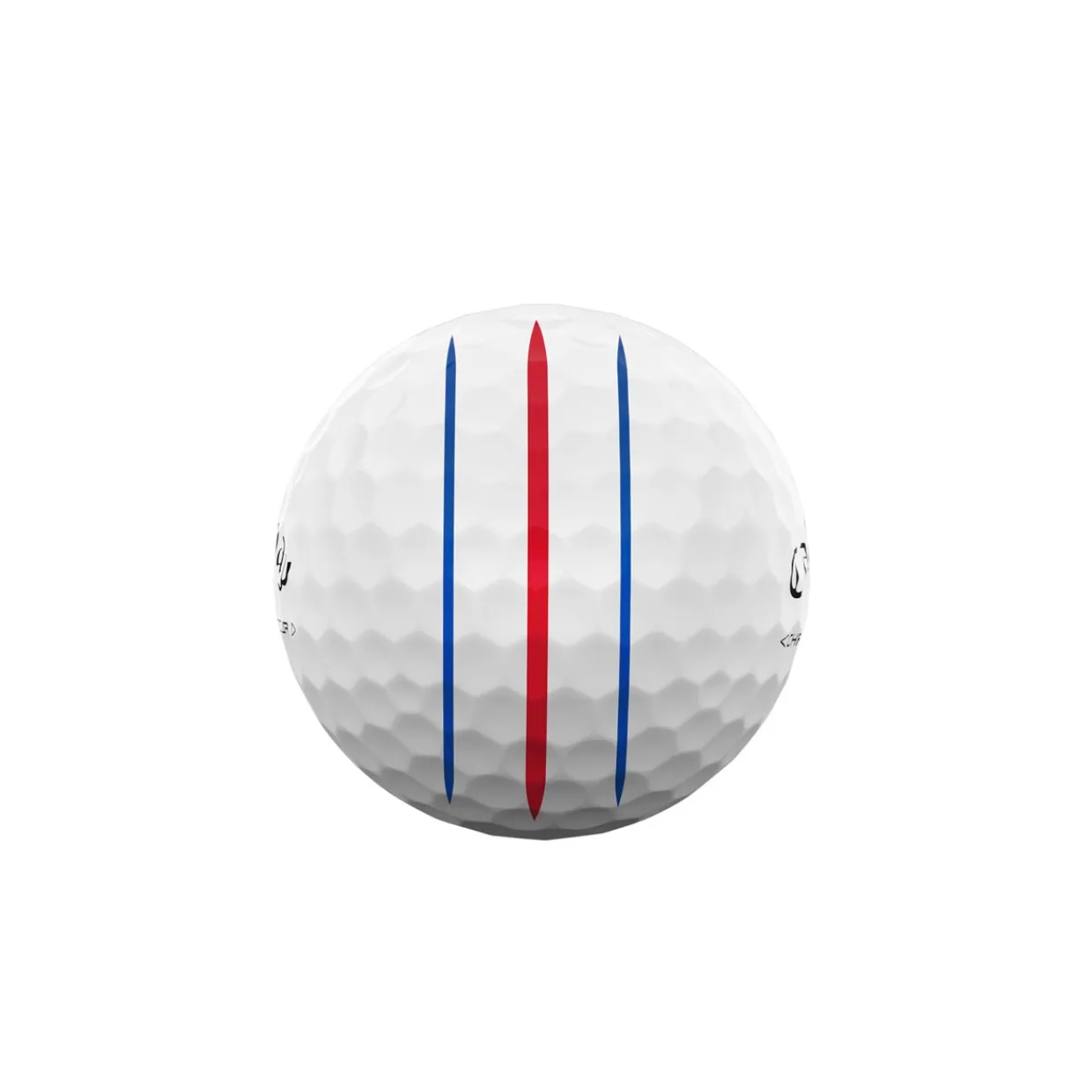 Callaway Alignment Stamped Golf Balls^Chrome Tour Triple Track Tour Golf Balls