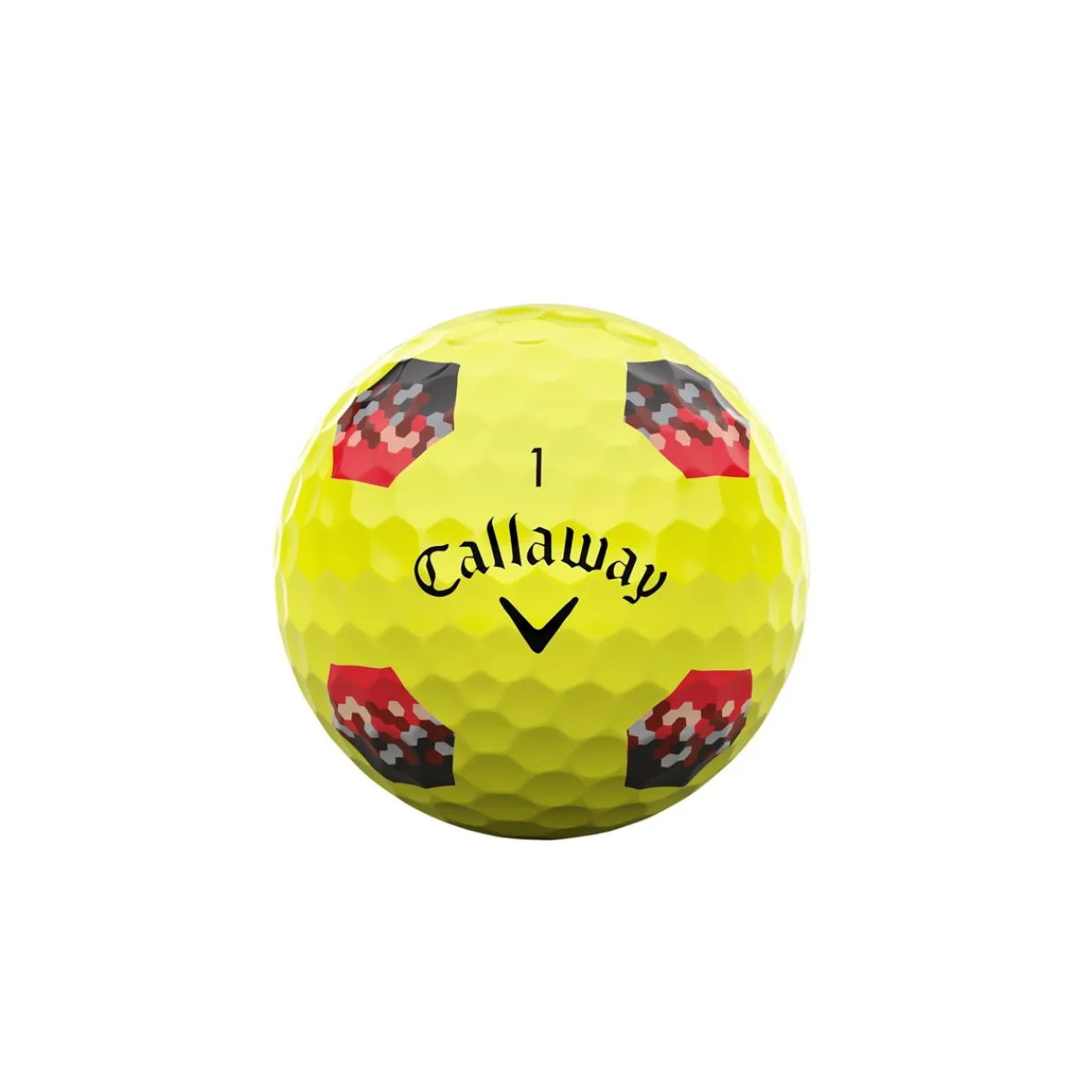 Callaway Alignment Stamped Golf Balls^Chrome Tour TruTrack Tour Golf Balls