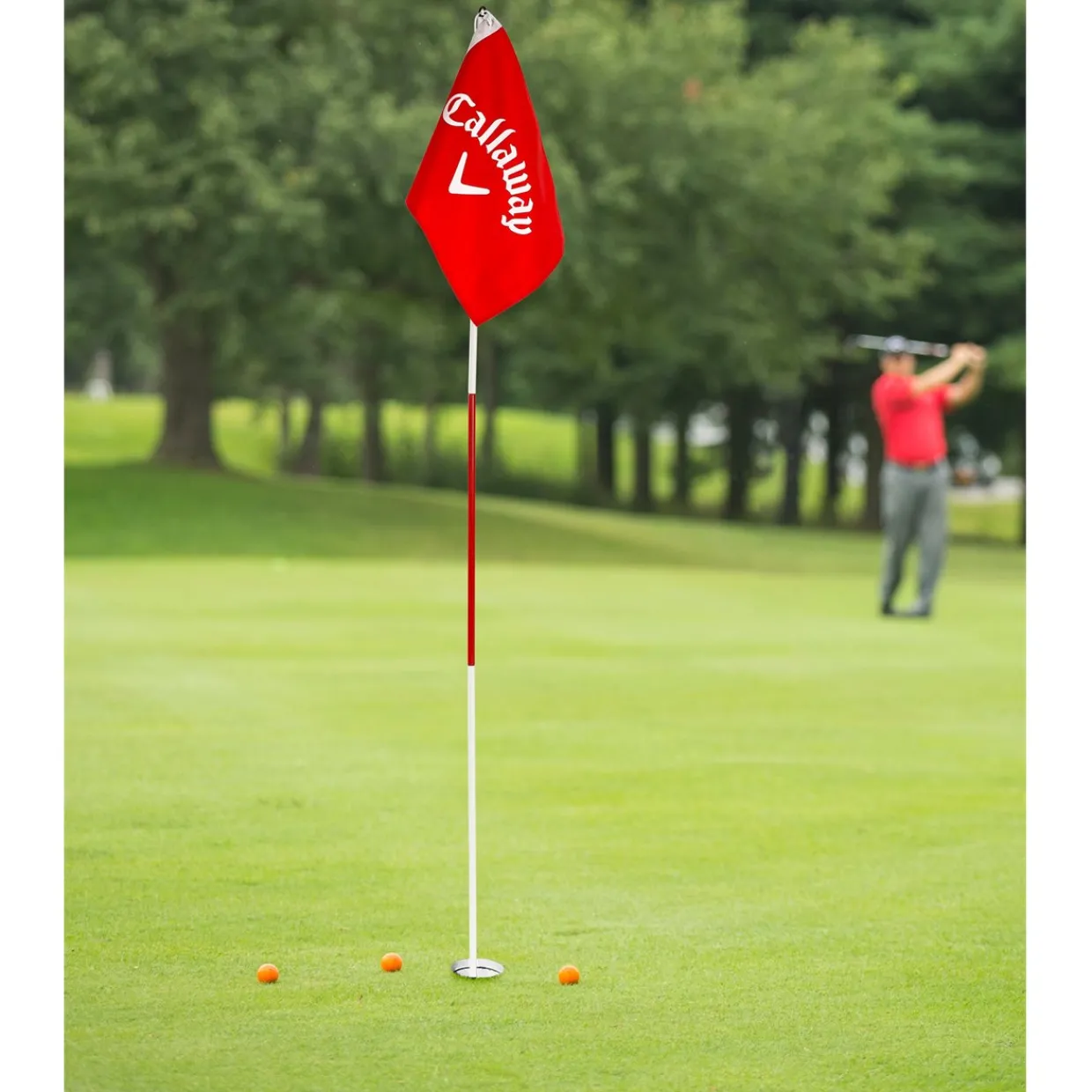 Callaway Putting Aids^Closest To The Pin Game Flagpole & Cup Set Putting Aids