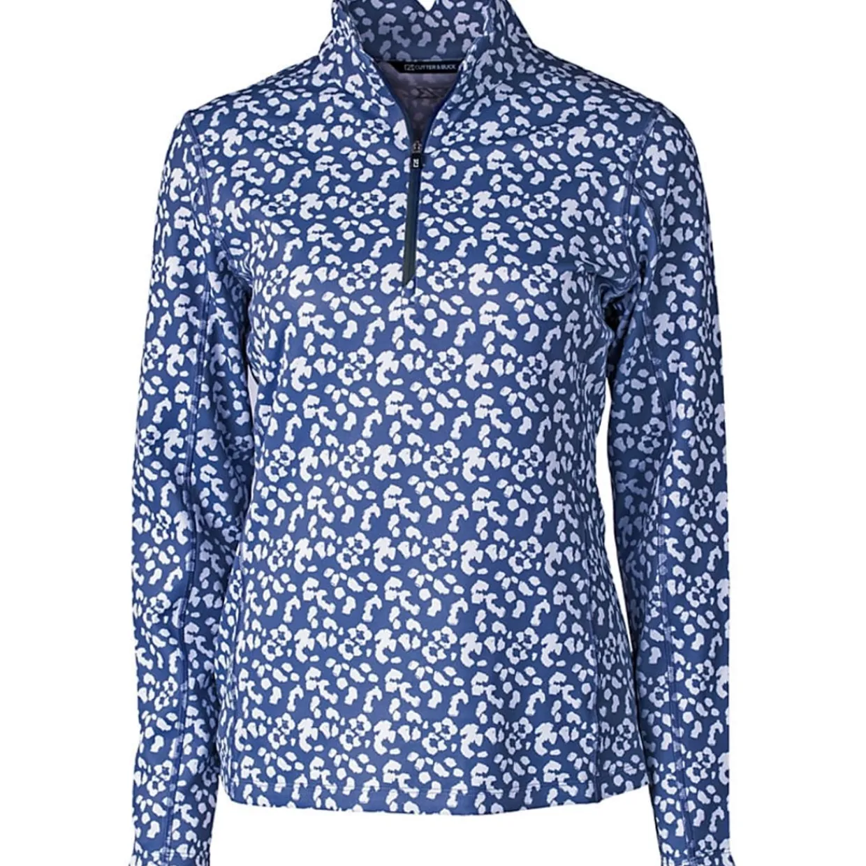 Cutter & Buck Ladies Golf Apparel^Printed Travere Outerwear Puover Gof Appare