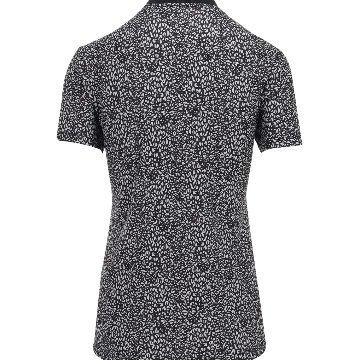 Dunning Ladies Golf Apparel^Faow Ventiated Perforance hirt Poo hort eeve Gof Appare