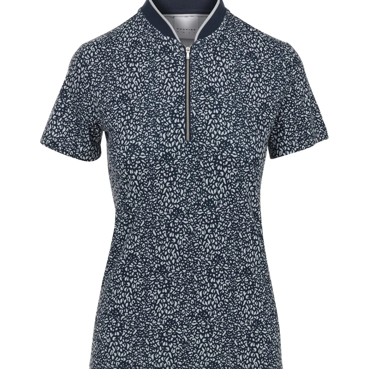 Dunning Ladies Golf Apparel^Faow Ventiated Perforance hirt Poo hort eeve Gof Appare