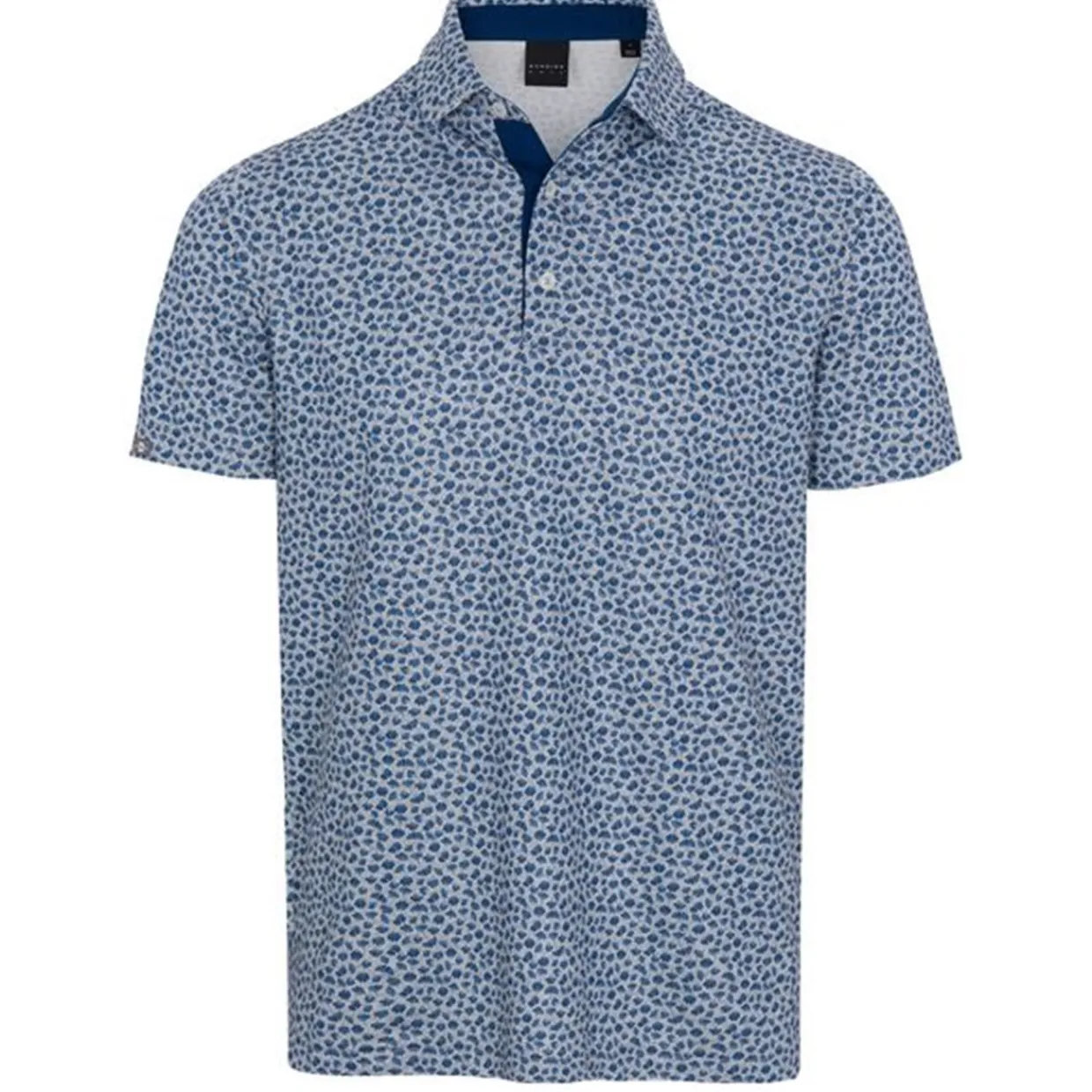 Dunning Mens Golf Apparel|Golf Shirts^oygrove Print Perforance hirt Poo hort eeve Gof Appare