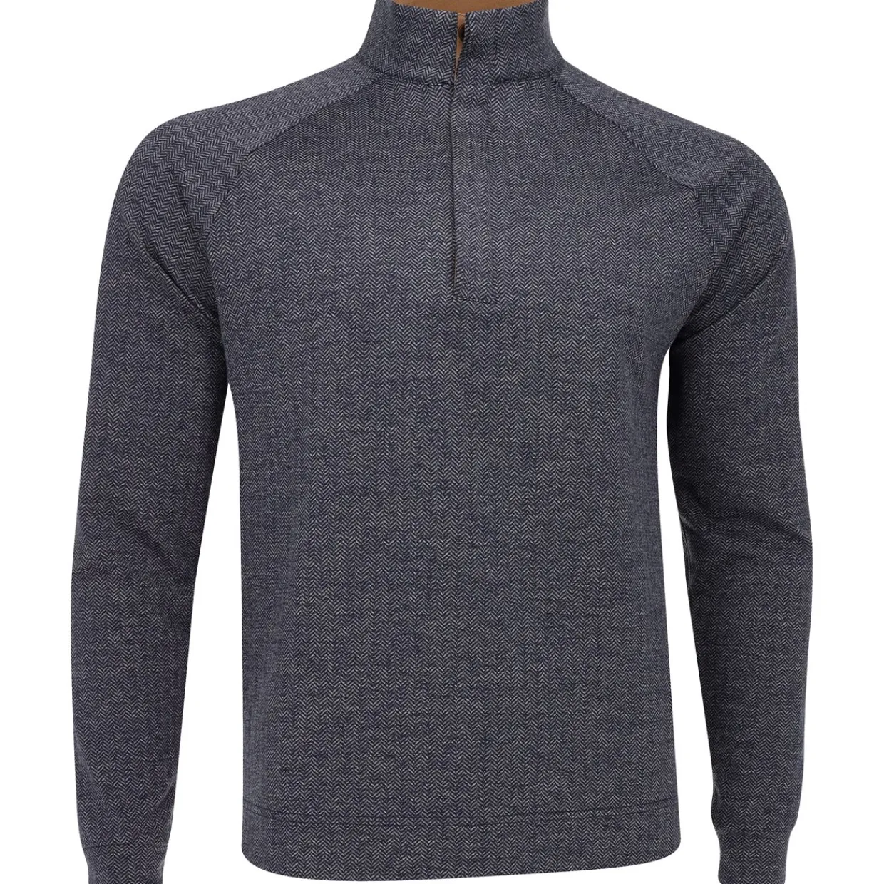 Dunning Outerwear^Wiia Herringbone 1/4 Zip Outerwear Puover Gof Appare