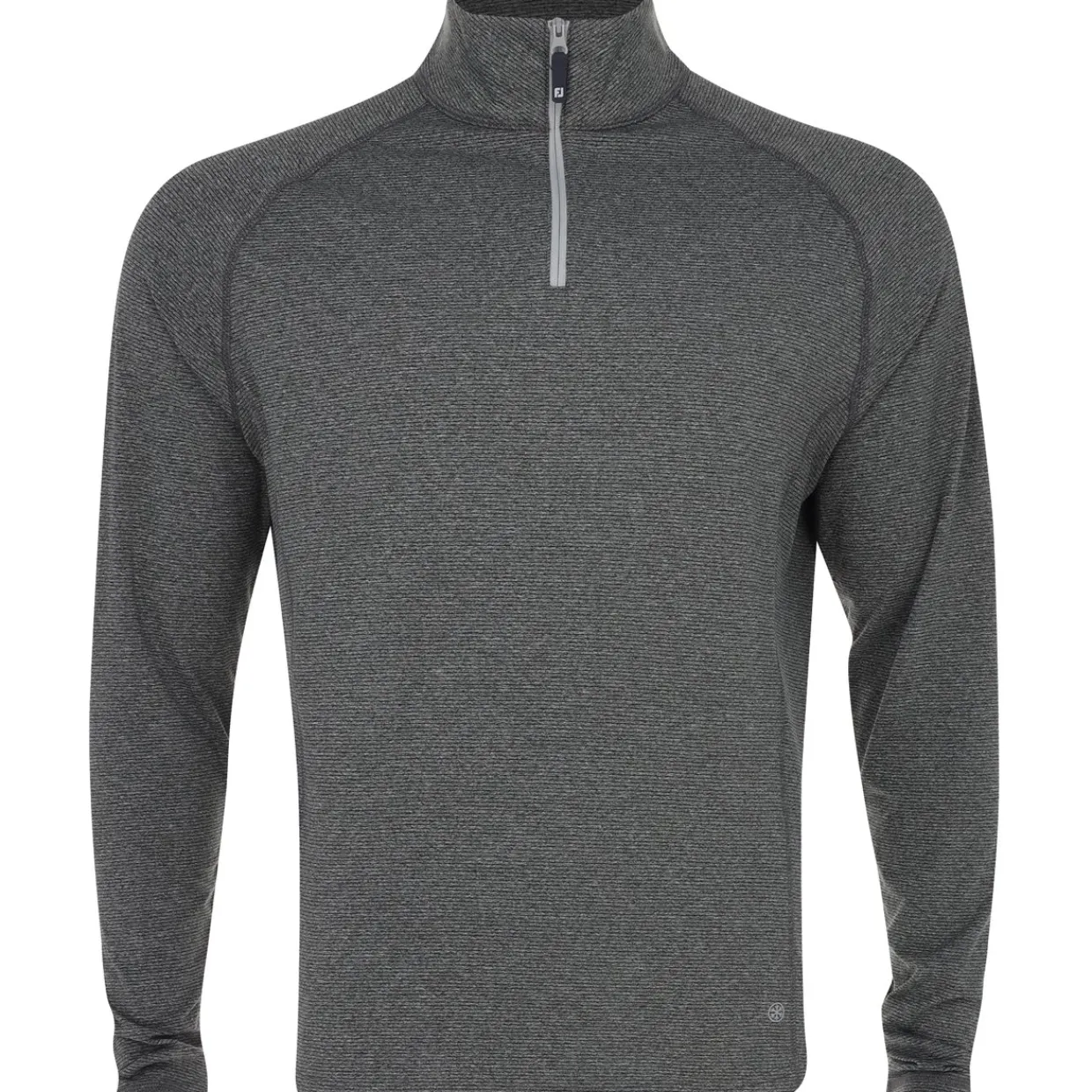 FootJoy Mens Golf Apparel|Outerwear^Theroerie Heather Bruhed Back idayer Outerwear Puover Gof Appare