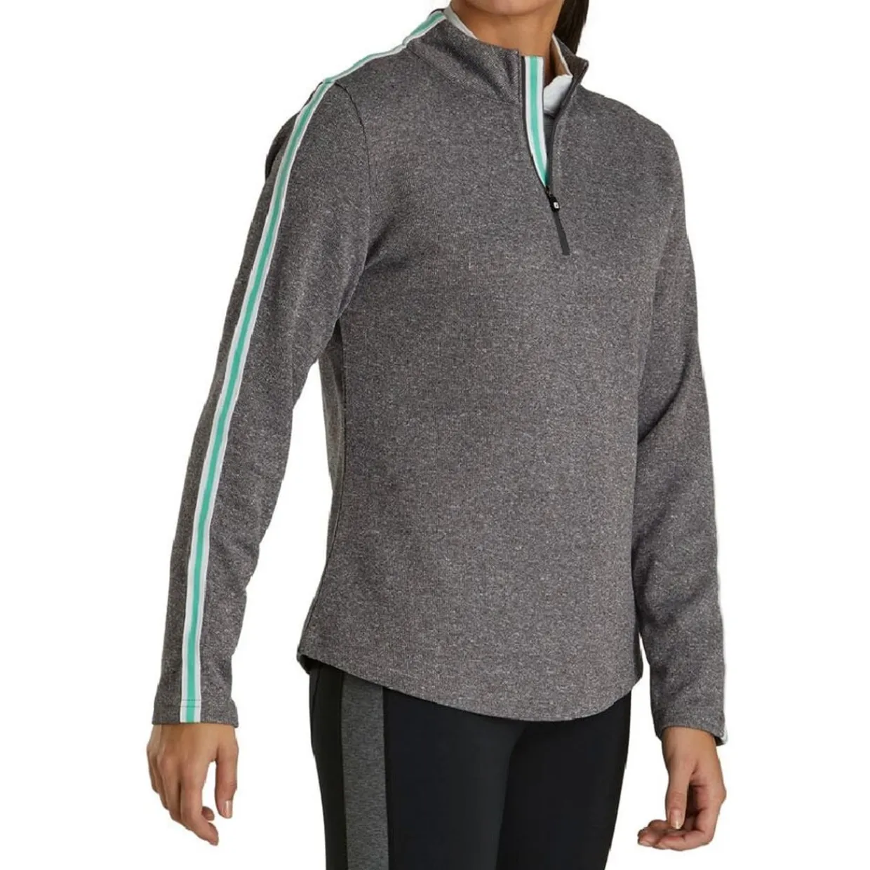 FootJoy Ladies Golf Apparel^Doube ayer Pique Previou eaon Appare tye Outerwear Puover Gof Appare