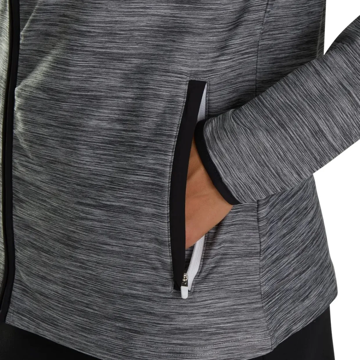 FootJoy Ladies Golf Apparel^Fu Zip pace Dye Hoodie Previou eaon Appare tye Outerwear Jacket Gof Appare