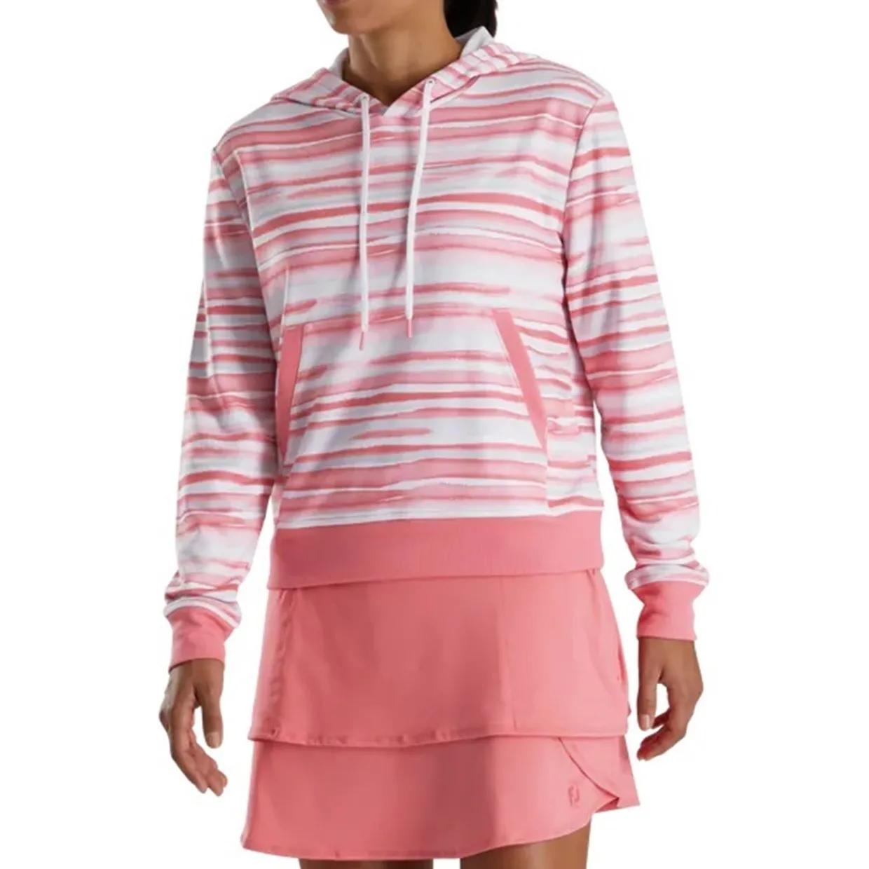 FootJoy Ladies Golf Apparel^Watercoor Hoodie Previou eaon Appare tye Outerwear Puover Gof Appare