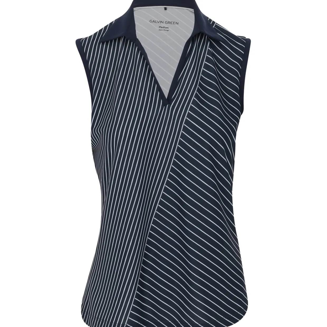 Galvin Green Ladies Golf Apparel^ira Venti8-PU eevee hirt Poo hort eeve Gof Appare