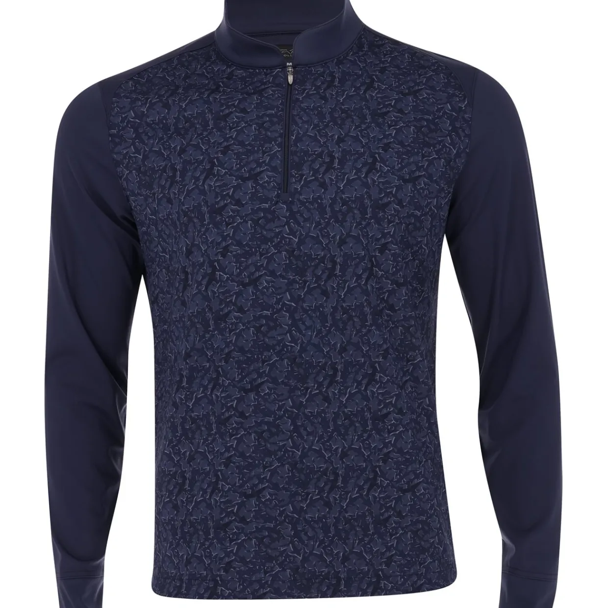 Greg Norman Outerwear^hiver hark Print Warp-Knit 1/4 Zip Outerwear Puover Gof Appare