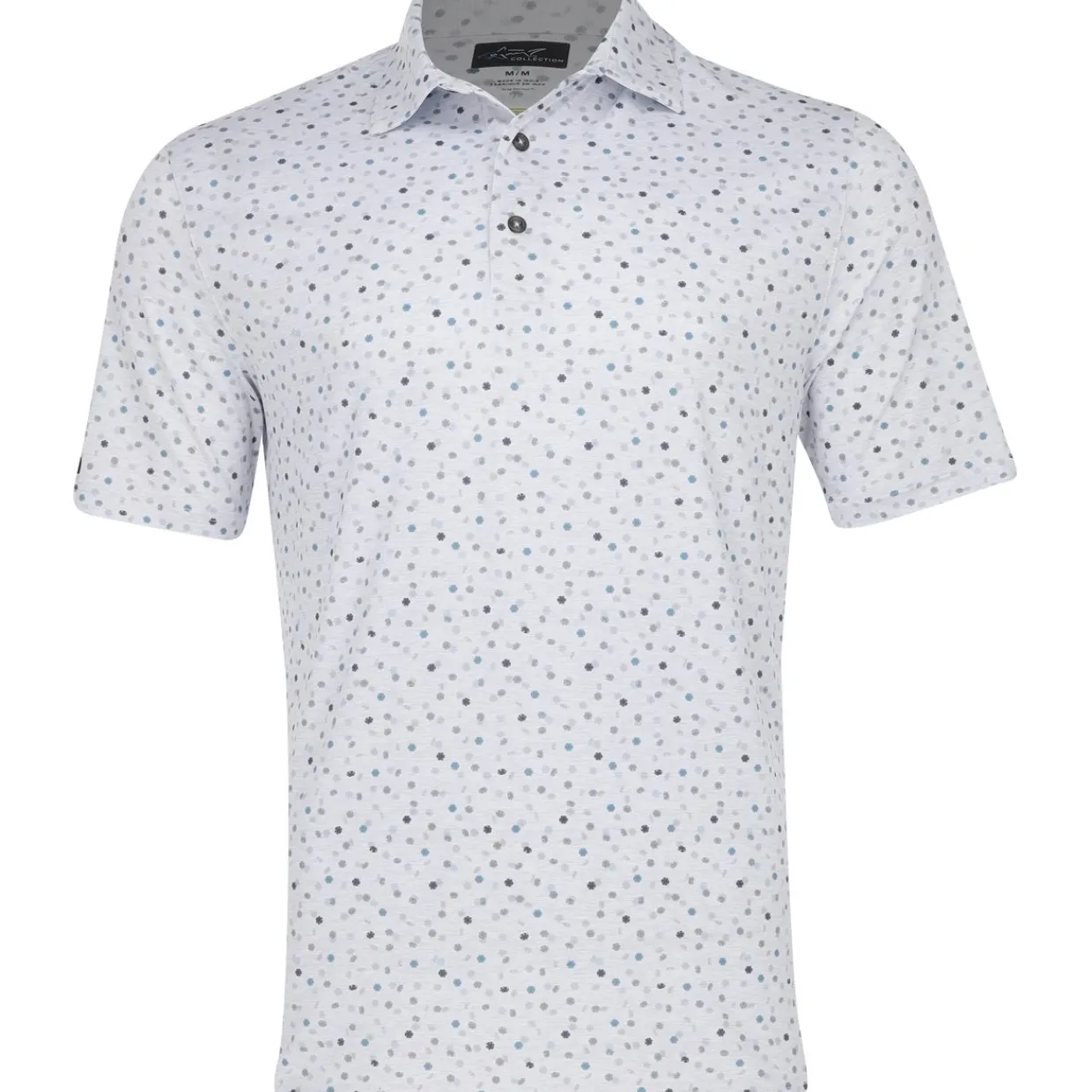 Greg Norman Golf Shirts^Dancing Chip 75 hirt Poo hort eeve Gof Appare