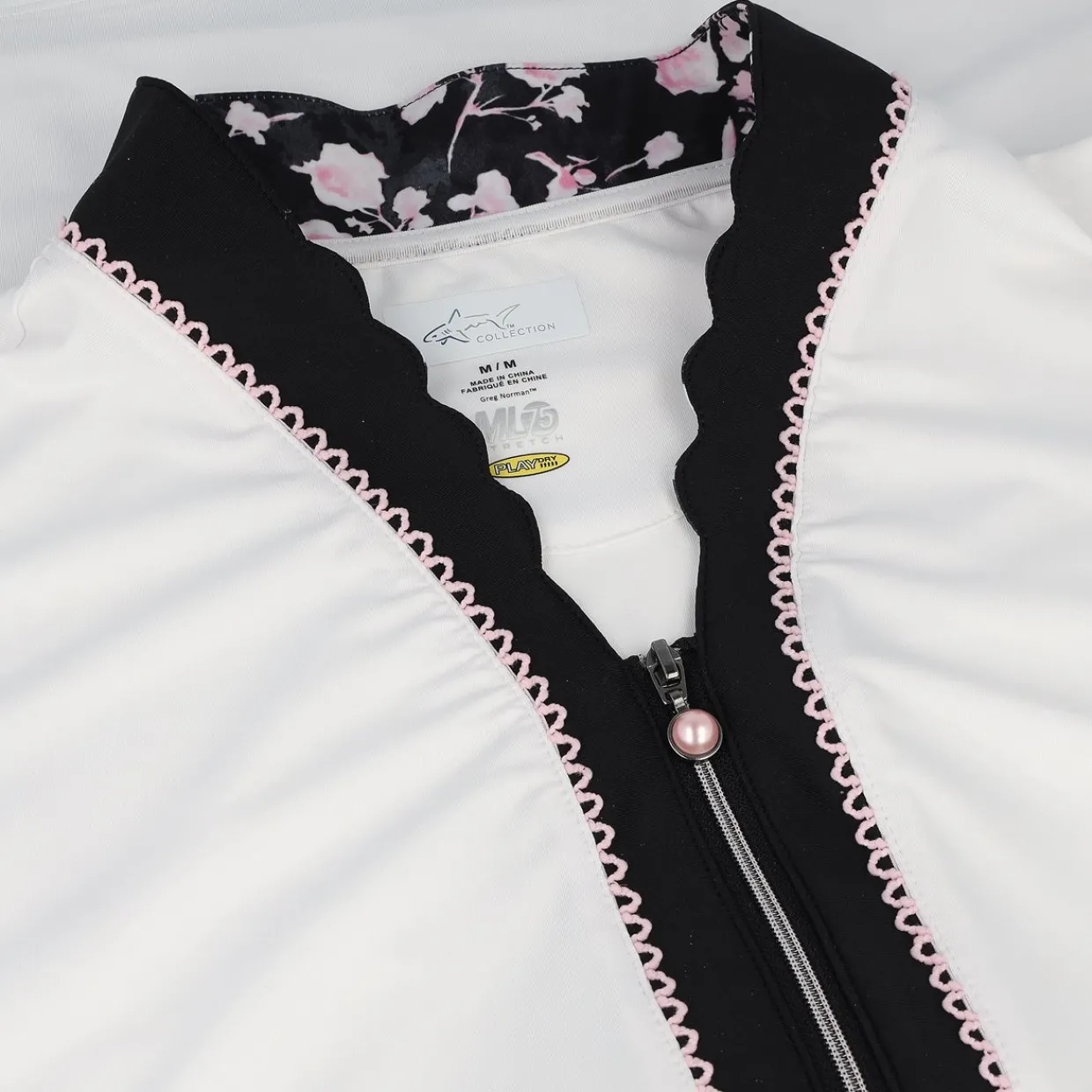 Greg Norman Ladies Golf Apparel^75 Bee tretch eevee hirt Poo hort eeve Gof Appare