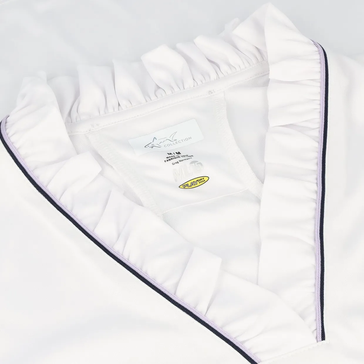 Greg Norman Ladies Golf Apparel^75 abyrinth eevee hirt Poo hort eeve Gof Appare