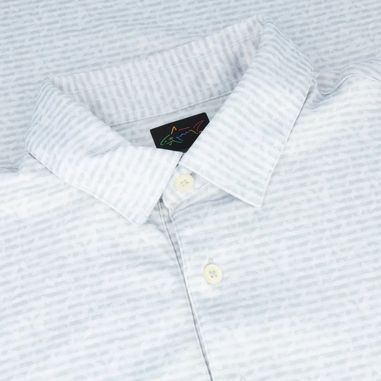 Greg Norman Golf Shirts|Mens Golf Apparel^75 icro ux Origai Print hirt Poo hort eeve Gof Appare