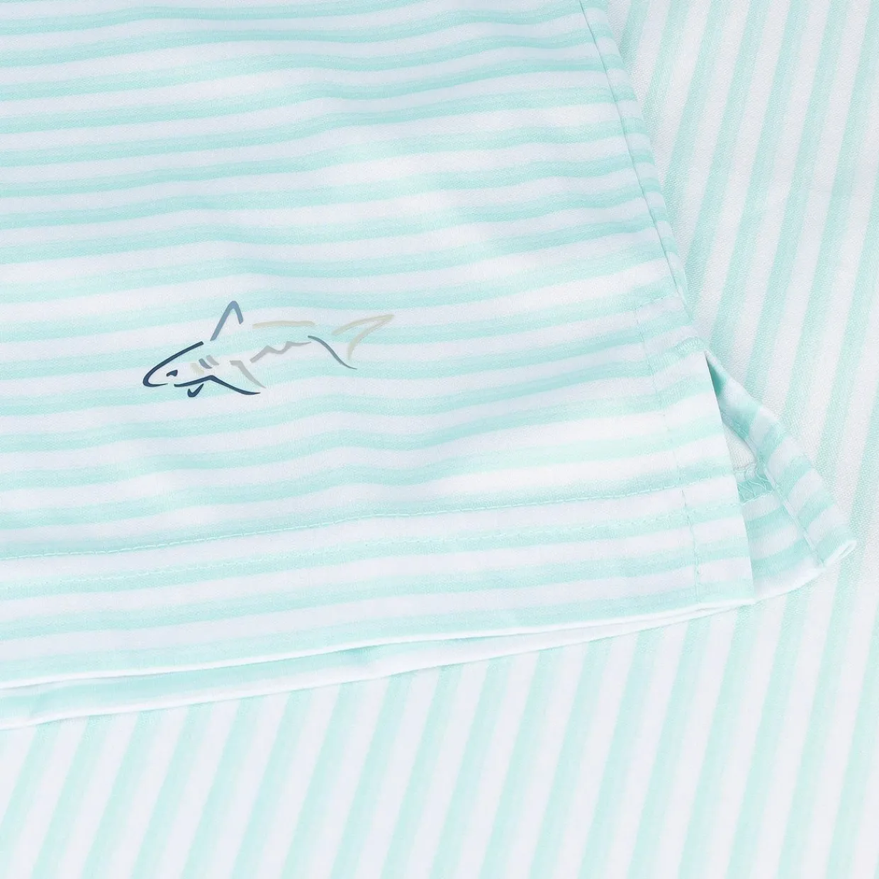 Greg Norman Golf Shirts^75 Recyced Three-Tone tripe Poo hirt Poo hort eeve Gof Appare