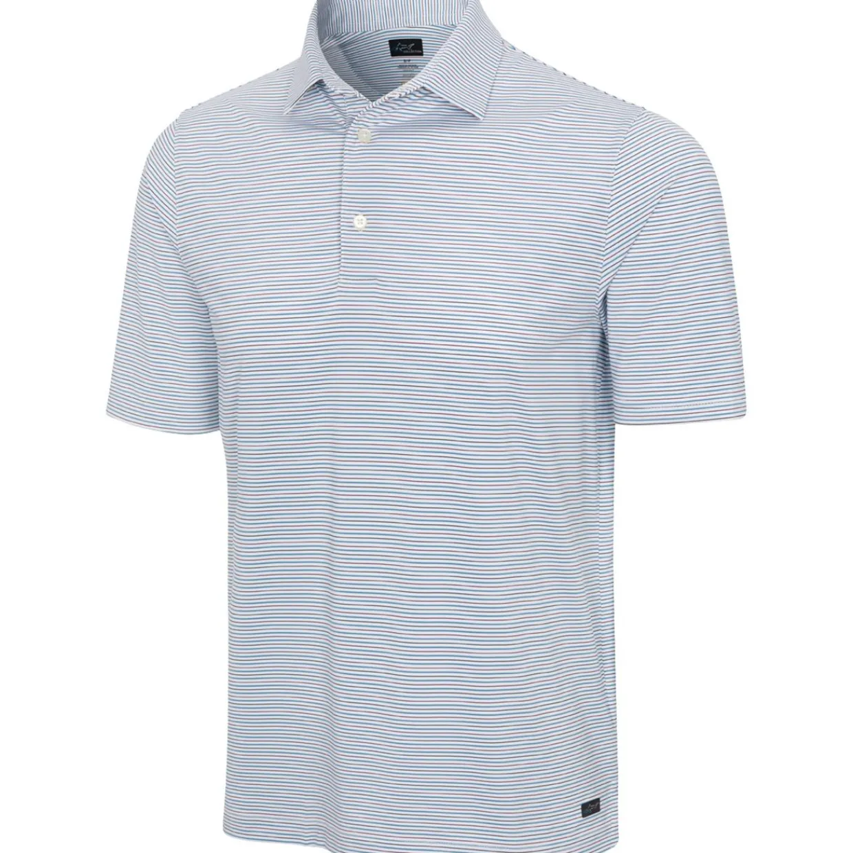 Greg Norman Golf Shirts^75 tretch eaon tripe hirt Poo hort eeve Gof Appare