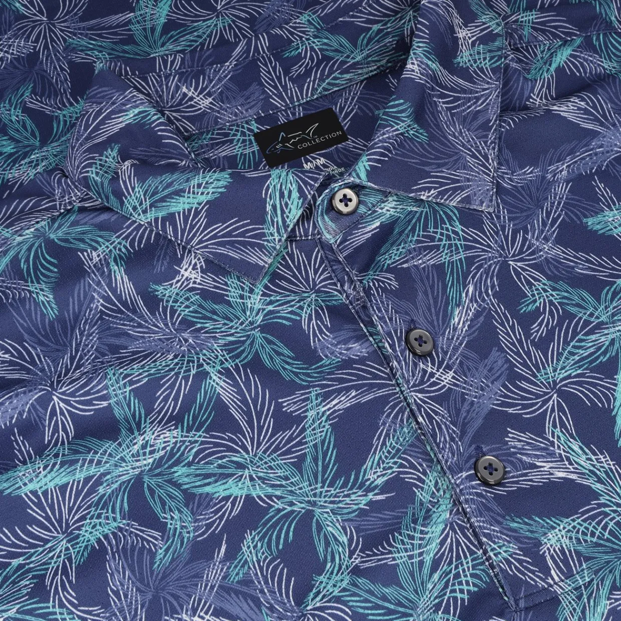Greg Norman Golf Shirts^75 tretch Tropicana Print hirt Poo hort eeve Gof Appare