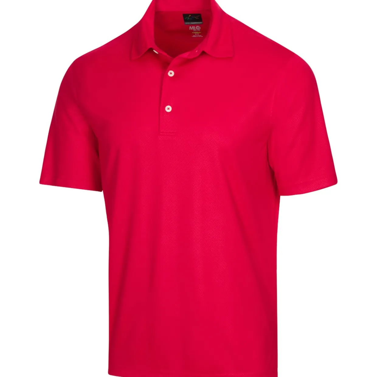 Greg Norman Golf Shirts^ProTek 75 icroux Eboed hirt Poo hort eeve Gof Appare