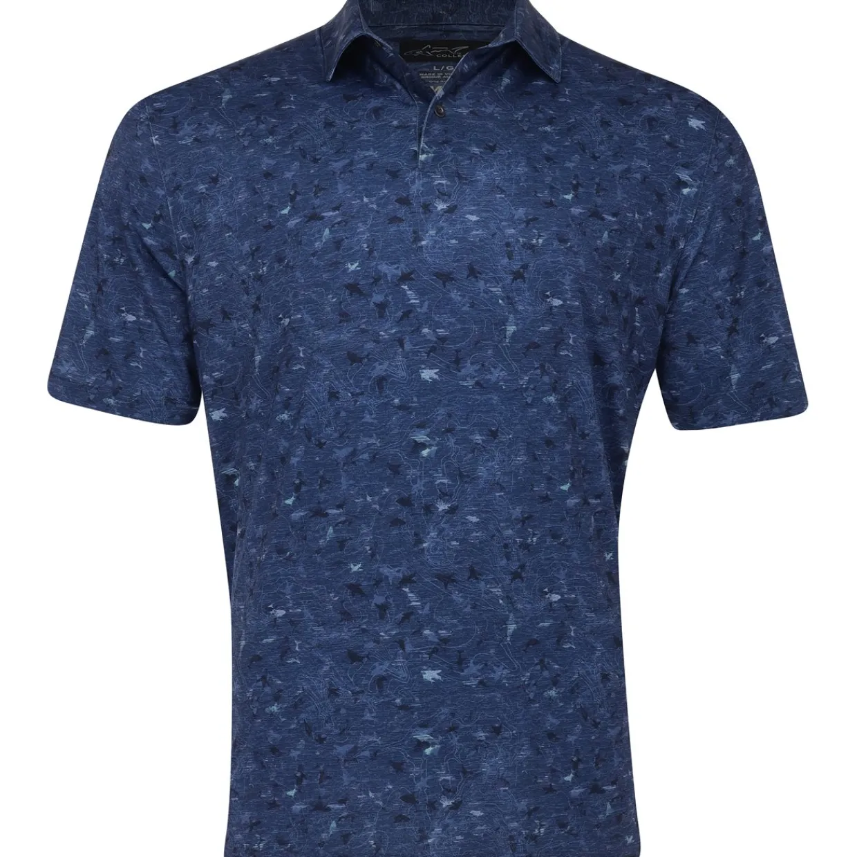 Greg Norman Golf Shirts^ea hark 75 Poo hirt Poo hort eeve Gof Appare