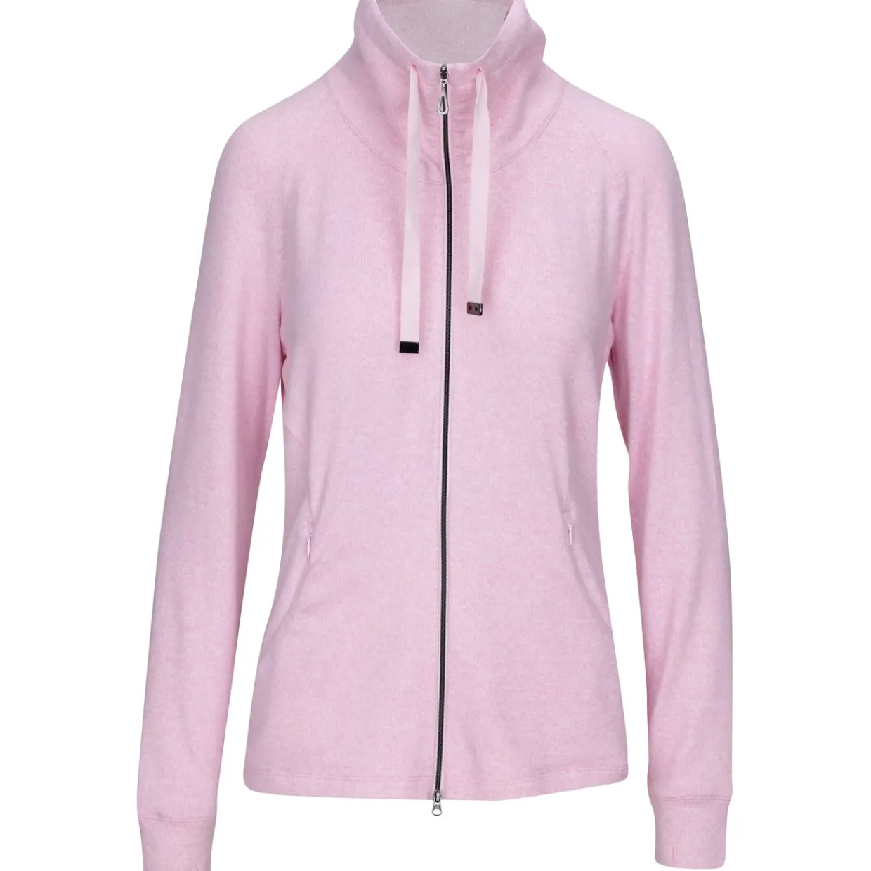 Greg Norman Ladies Golf Apparel^oange Fu-Zip Outerwear Jacket Gof Appare