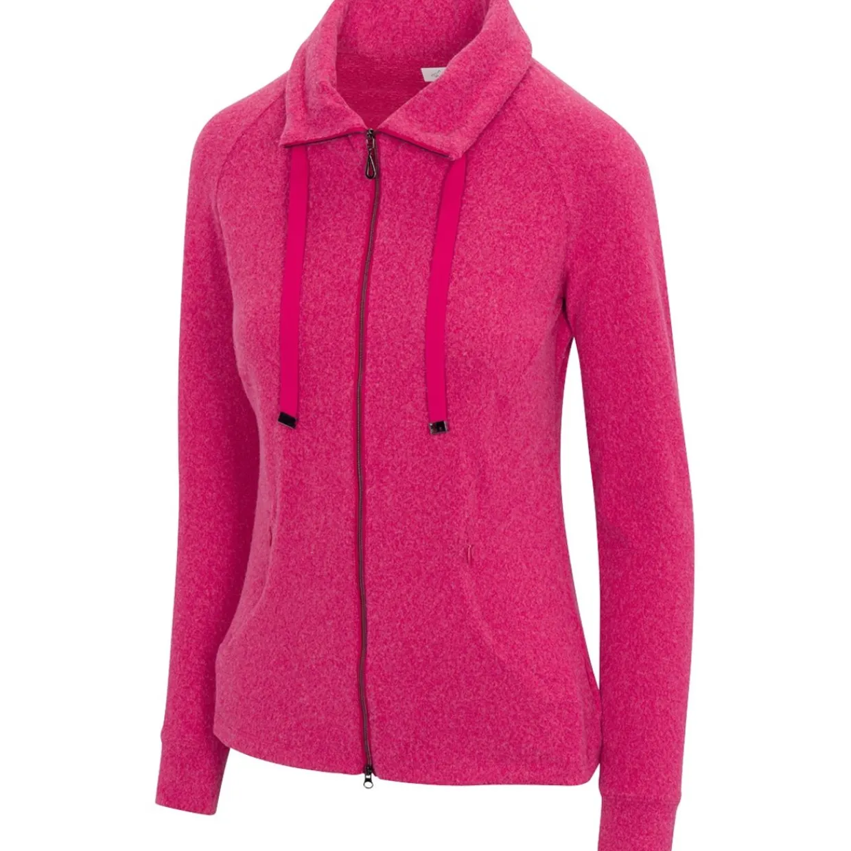 Greg Norman Ladies Golf Apparel^oange Fu-Zip Outerwear Jacket Gof Appare