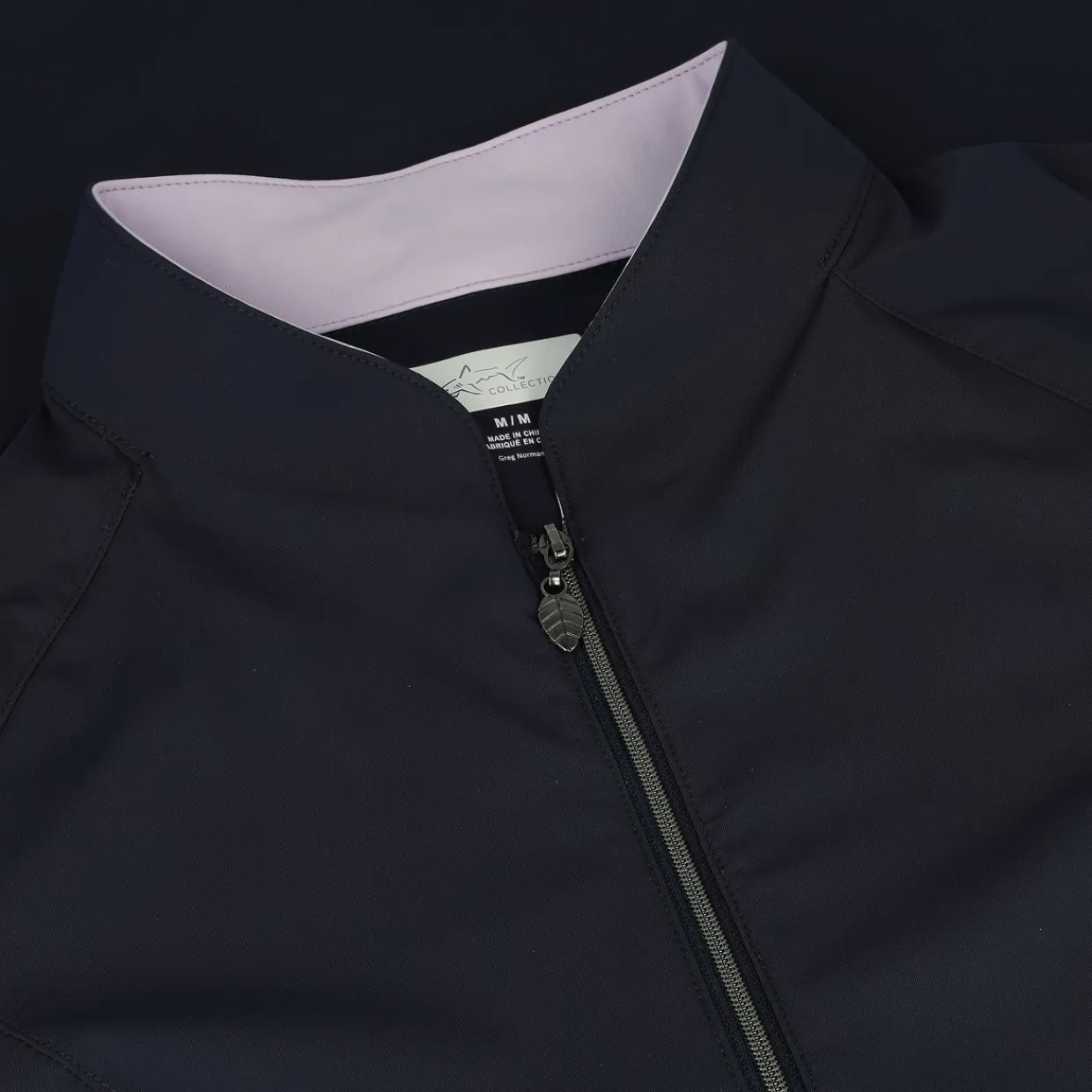 Greg Norman Ladies Golf Apparel^oar XP Tropic Warp-Knit Fu-Zip Outerwear Jacket Gof Appare
