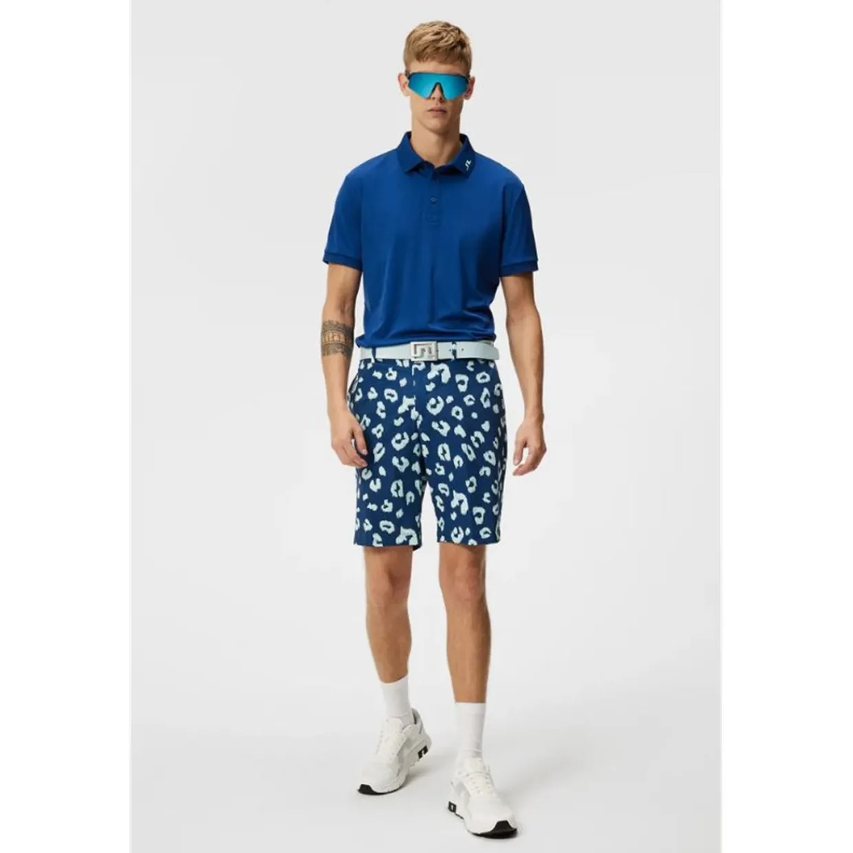 J. Lindeberg Golf Shorts^Tim Print Shorts Flat Front Golf Apparel
