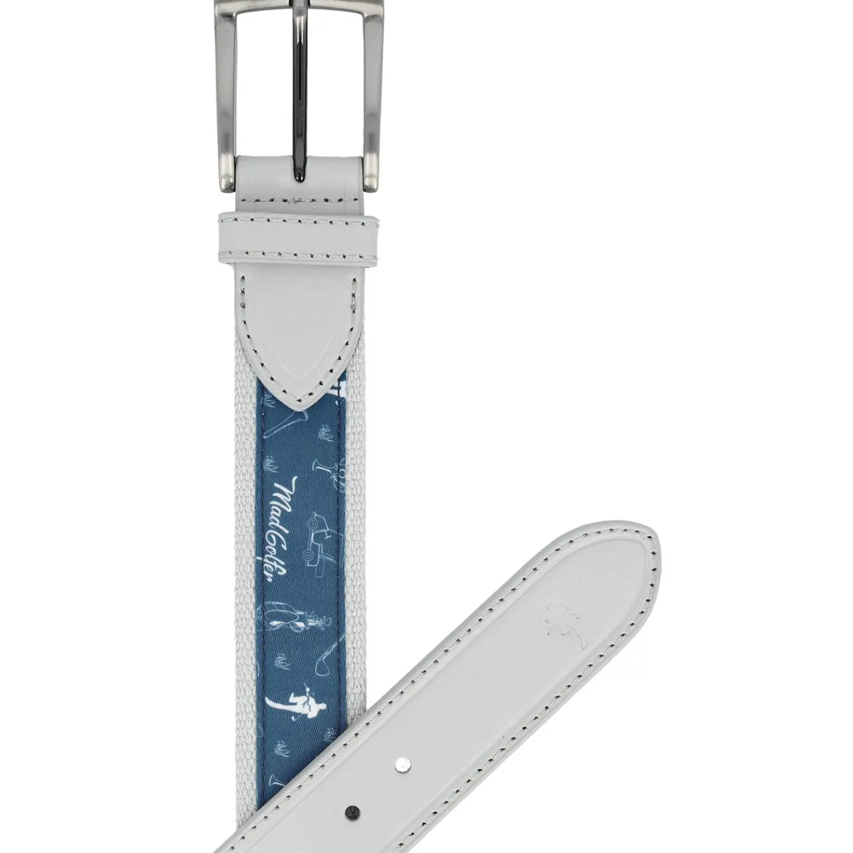 MadGolfer Belts^Mulligan Blue Accessories Belts Golf Apparel
