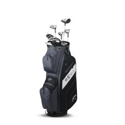 Callaway Ladies Golf Clubs^New and Used REVA Black 11 Piece Short w/ Cart Bag Club Set Golf Clubs