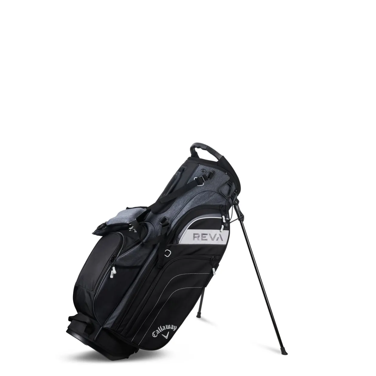 Callaway Ladies Golf Clubs^New and Used REVA Black 11 Piece w/ Stand Bag Club Set Golf Clubs
