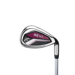 Callaway Ladies Golf Clubs^New and Used REVA Eggplant 8 Piece w/ Cart Bag Club Set Golf Clubs