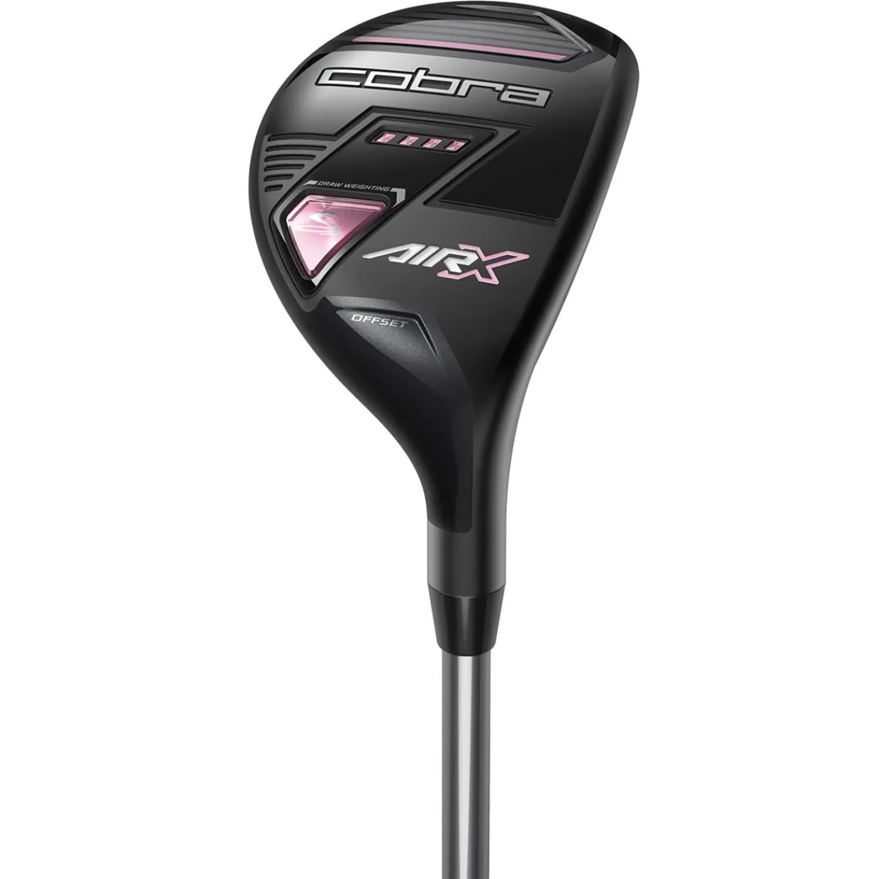 Cobra Ladies Golf Clubs^New and Used AIR-X Black/Pink 2022 Hybrid Golf Clubs