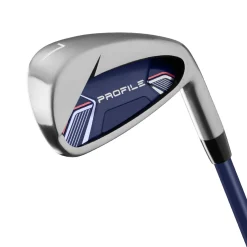 Wilson Ladies Golf Clubs^New and Used Profile Navy/Pink Petite with Cart Bag Club Set Golf Clubs