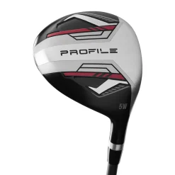 Wilson Club Sets|Left Handed Golf Clubs^New and Used Profile Red with Stand Bag Club Set Golf Clubs