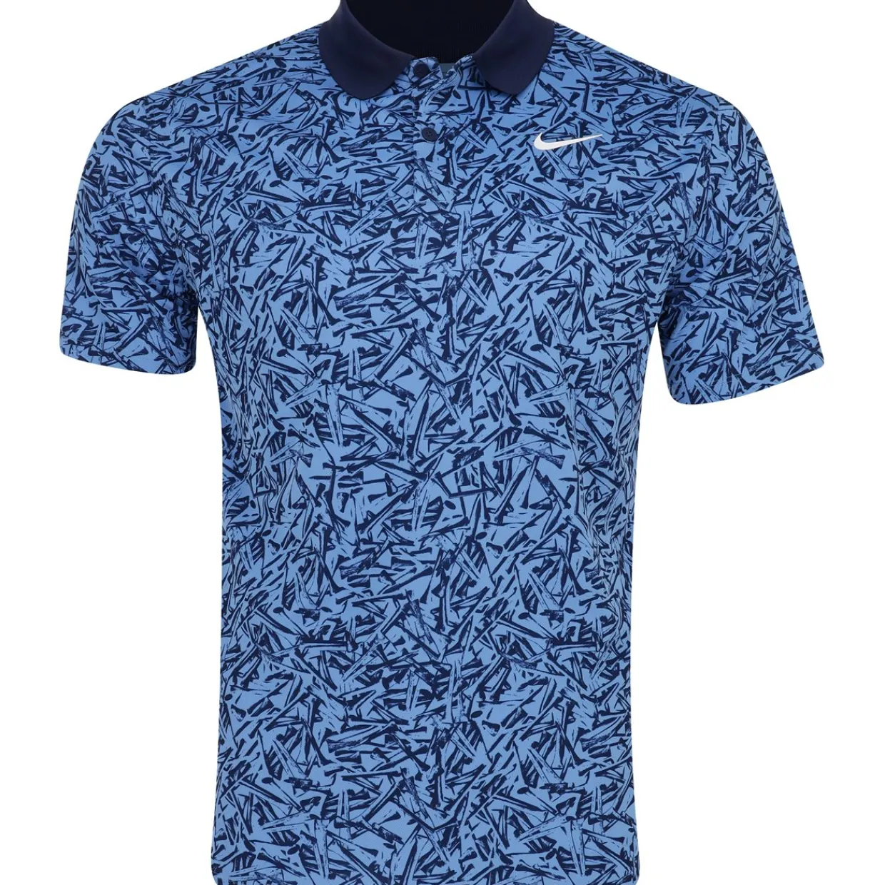 Nike Mens Golf Apparel|Golf Shirts^Dri Fit Victory+ icro AOP hirt Poo hort eeve Gof Appare