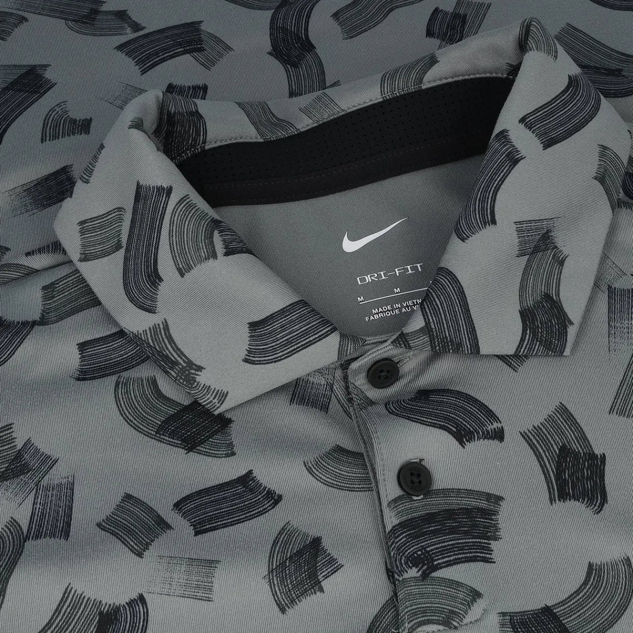 Nike Golf Shirts^DriFit Tour icro Print hirt Poo hort eeve Gof Appare