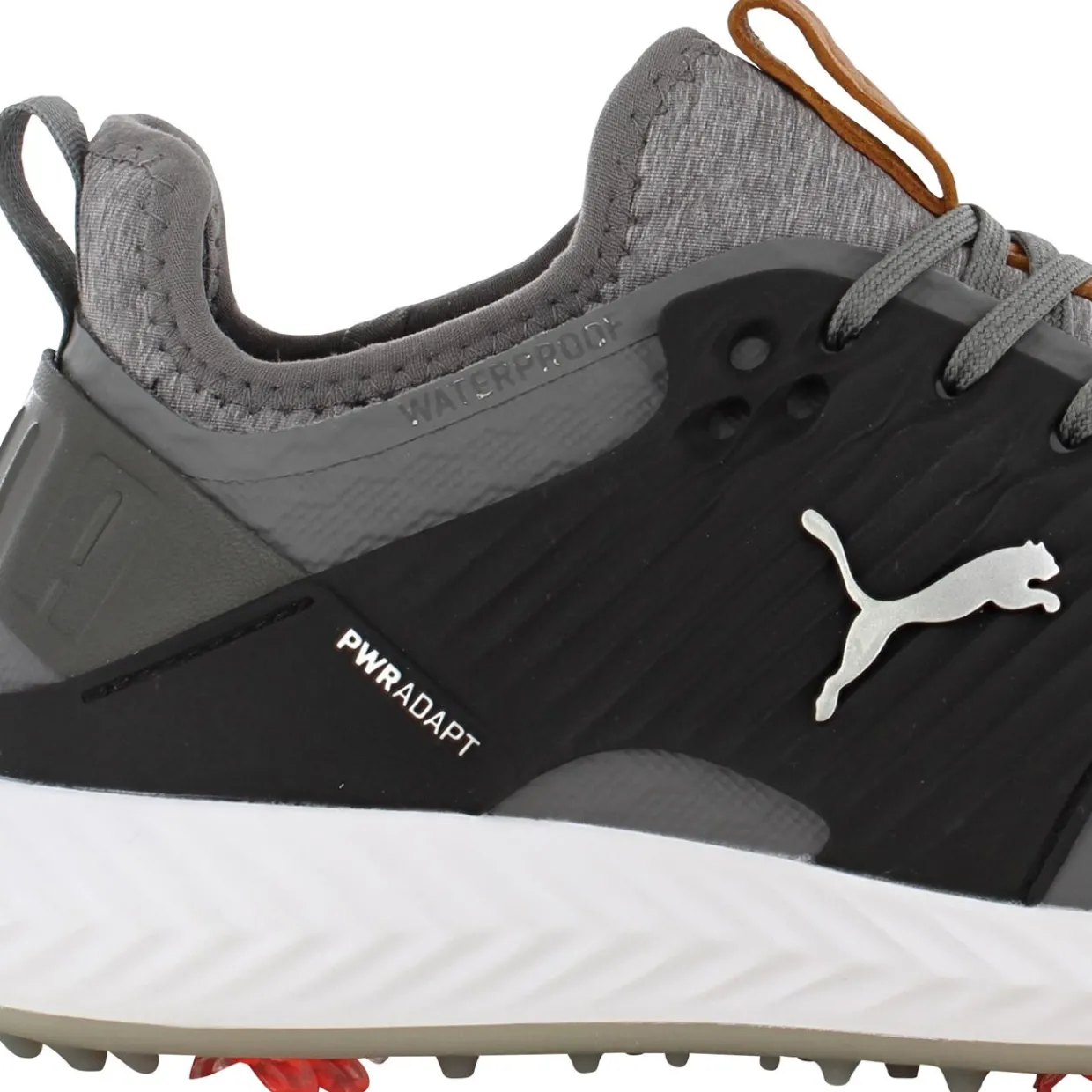 Puma Mens Golf Shoes|Spiked Golf Shoes^Ignite PWRAdapt Caged Golf Shoe Golf Shoes