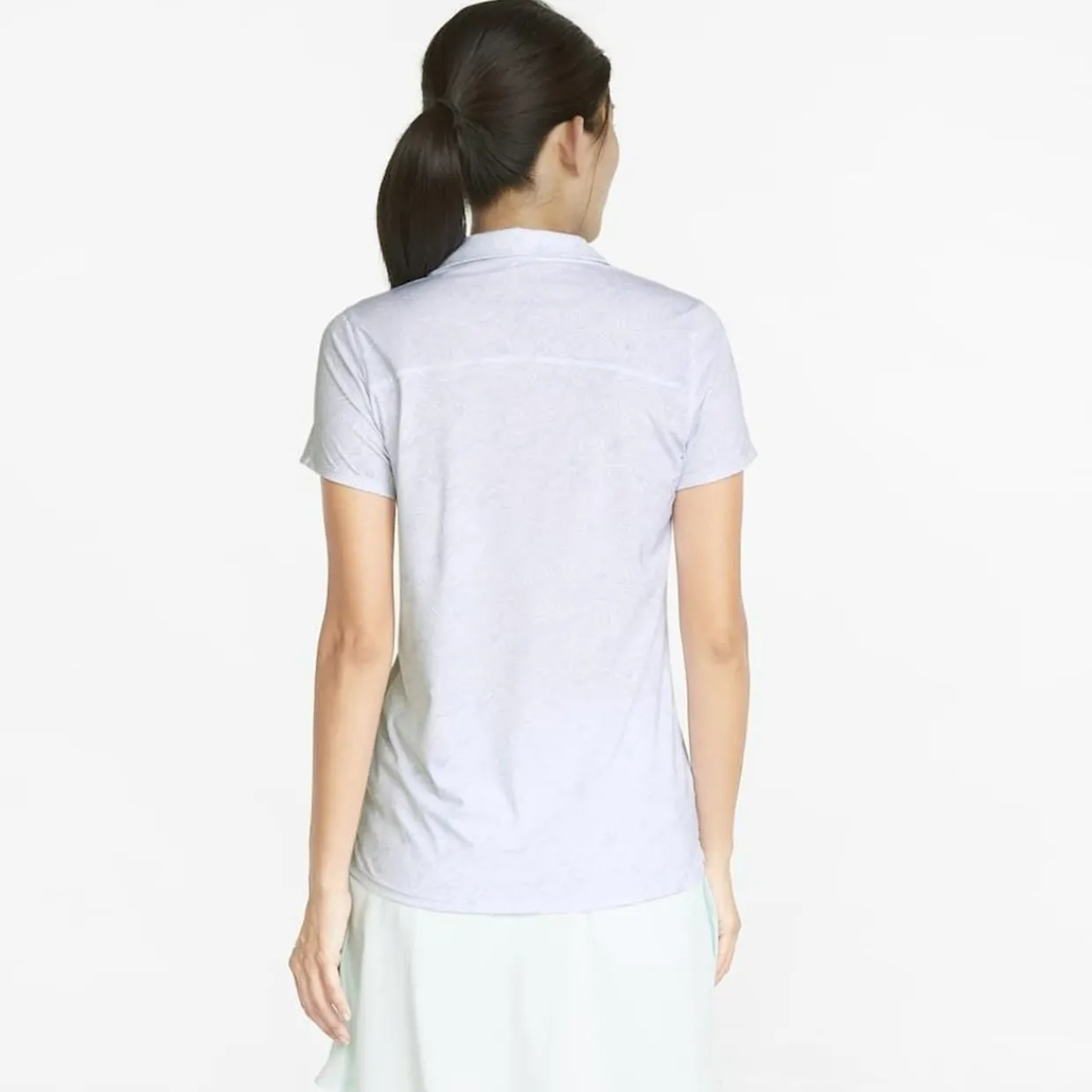 Puma Ladies Golf Apparel^attr Gut O' Wind hirt Poo hort eeve Gof Appare