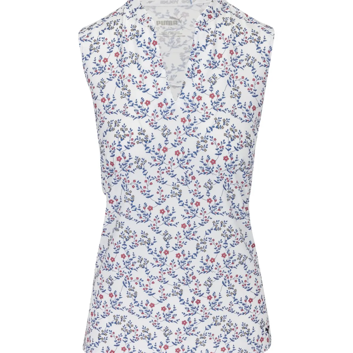 Puma Ladies Golf Apparel^attr icro Fora eevee hirt Poo hort eeve Gof Appare